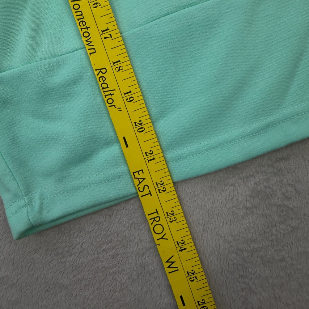 True Born Knit Shorts Mens XL Mint Green Zipper Pockets Drawstring Active - Picture 7 of 7